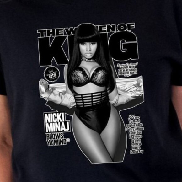 Nicki Minaj Music Fan Gift Graphic Pop Rap Concert Tour T-shirt 159 - Picture 2 of 5